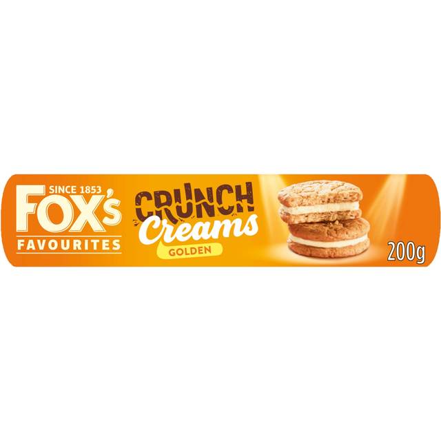 Fox's Favourites Crunch Creams Golden 200g