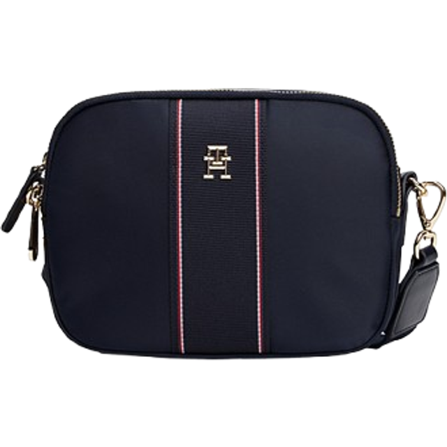 Tommy Hilfiger Poppy Camera Crossbody Bag, Blue/Multi