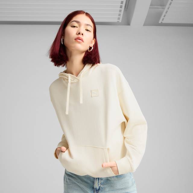 Ess Elevated Comfort Hoodie Tr No Dye - PUMA - ['Flerfärgad'] (X-Large)