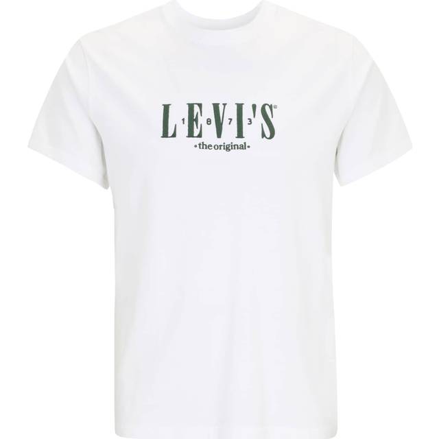 Levi's Cotton Loose Fit Short Sleeve Logo T-Shirt, White