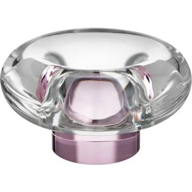 Kosta Boda Orion tealight holder 6.3xØ11 cm Pink