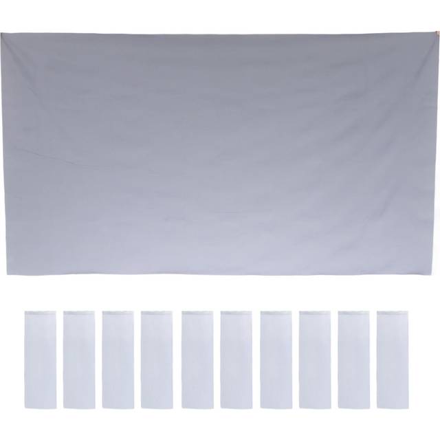 Projection Screen Foldable Portable 60in Projector Curtain for Home Theaters Conference