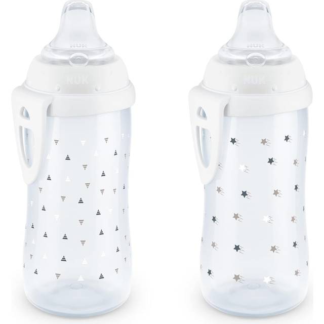 NUK Active Sippy Cup  10 oz  2 Pack  12+ Months  Timeless Collection  Amazon Exclusive