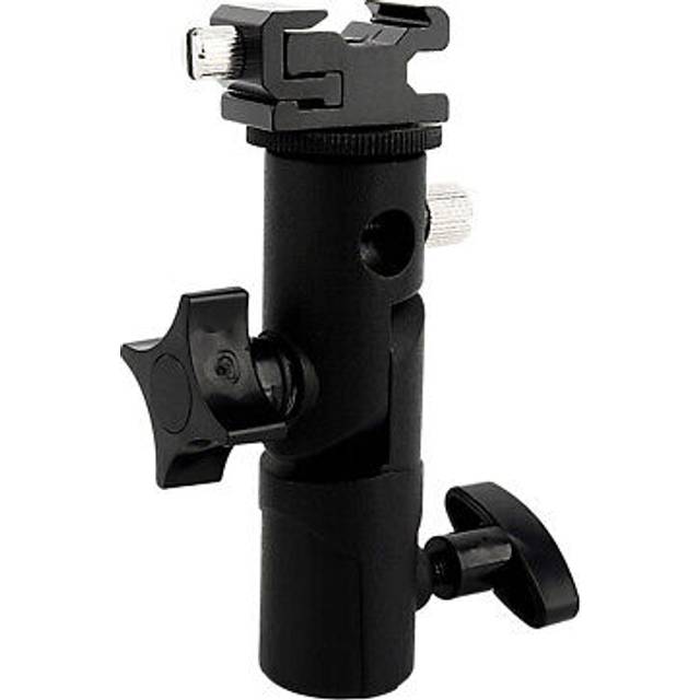 Adjustable Hot Shoe Mount Adapter Flash Light Stand Umbrella Holder Bracket DH