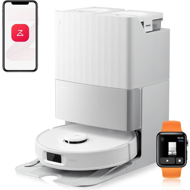 Roborock Qrevo Edge S5A robotdammsugare - Vit