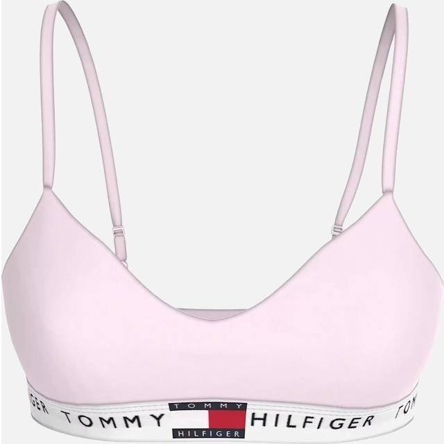 Tommy Hilfiger Heritage Cotton Lift Bralette - Pink, Pink, Size Xs, Women - XS