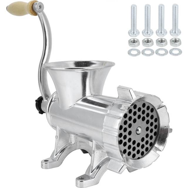 Manual Meat Grinder Aluminium Alloy Meat Mincer Vegetable Grinding Machine Home Kitchen Use