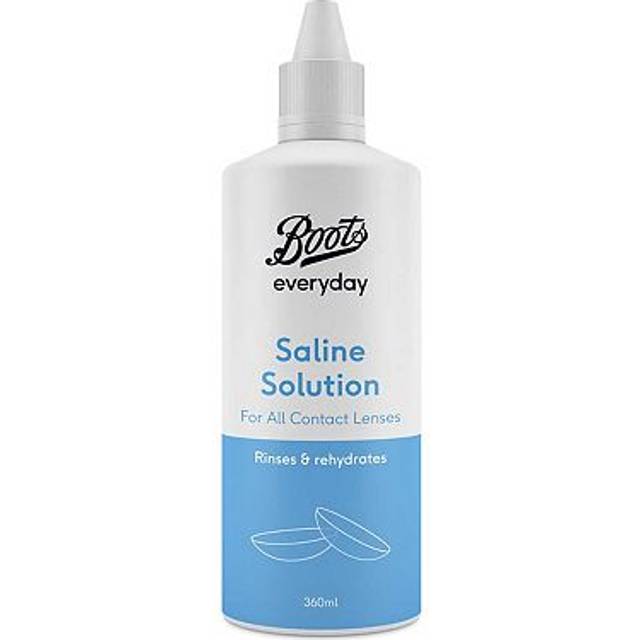 Boots everyday Saline Solution For All Contact Lens Types - 360ml