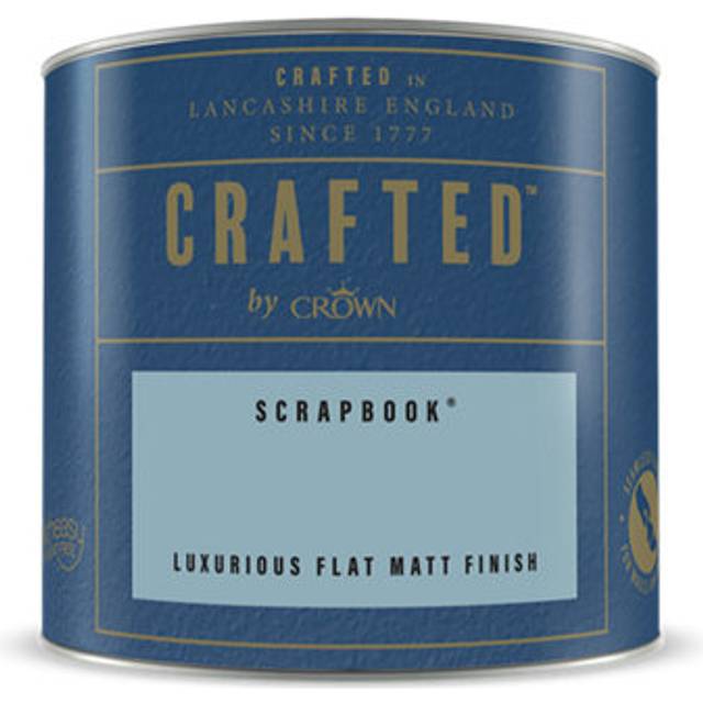 Crown Crafted Flat Matt Emulsion Paint - Scrapbook - 125ml