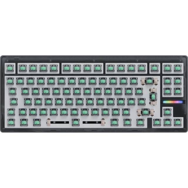 Wooting 80HE 80% Tangentbord Ghost - ISO