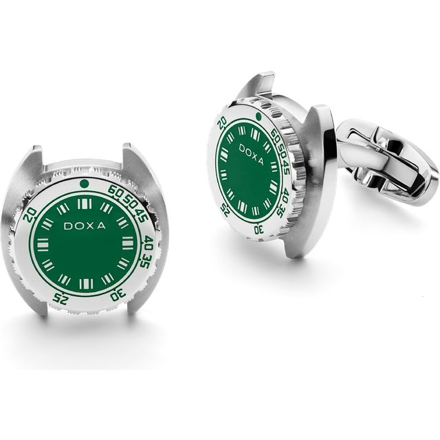 Doxa Cufflinks SUB Sea Emerald Green