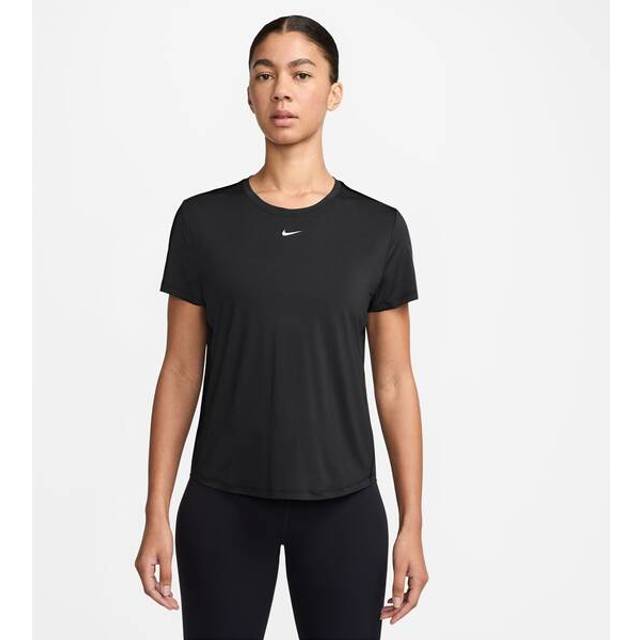 Nike Dri-FIT One Classic SS Top Stl. L Svart