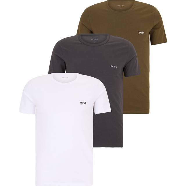 BOSS 3 Pack Classic Crew T-Shirt - Assorted, Open Miscellaneous, Size S, Men