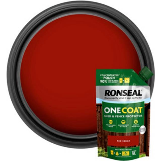 Ronseal One Coat Shed & Fence Refill Pouch Red Cedar 950Ml