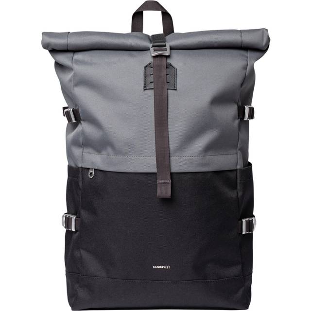 Backpack Sandqvist Icon Rolltop L - Noir - 26 L