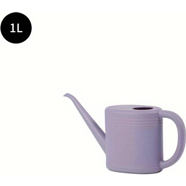 TEMU Plastic Watering Cans For Indoor & Outdoor Gardening, No Electricity Or Battery Needed, Long Spout Design For Easy Watering, Durable Construction, 33.81oz & 67.63oz Capacity