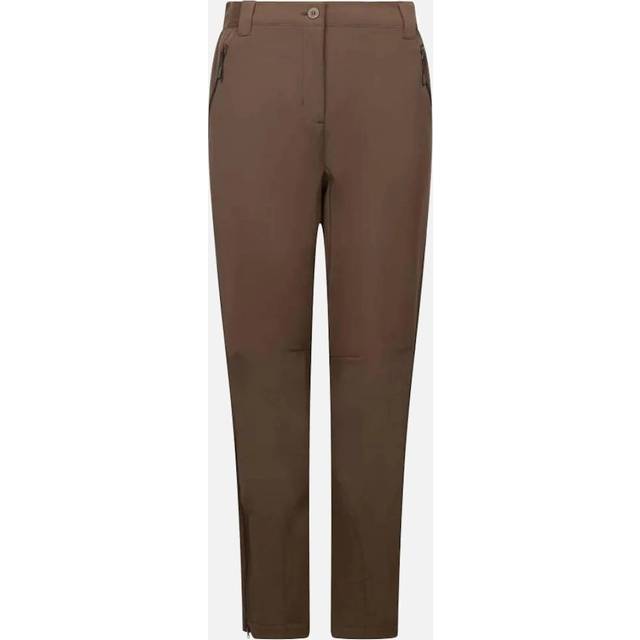 (L, Peat) Trespass Womens/Ladies Tawny DLX Softshell Trousers