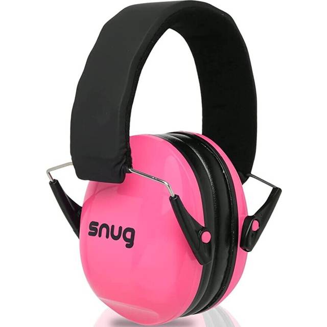 Snug Kids Ear Defenders - Noise Cancelling Headphones Protectors for Children, Toddlers and Baby (Pink)
