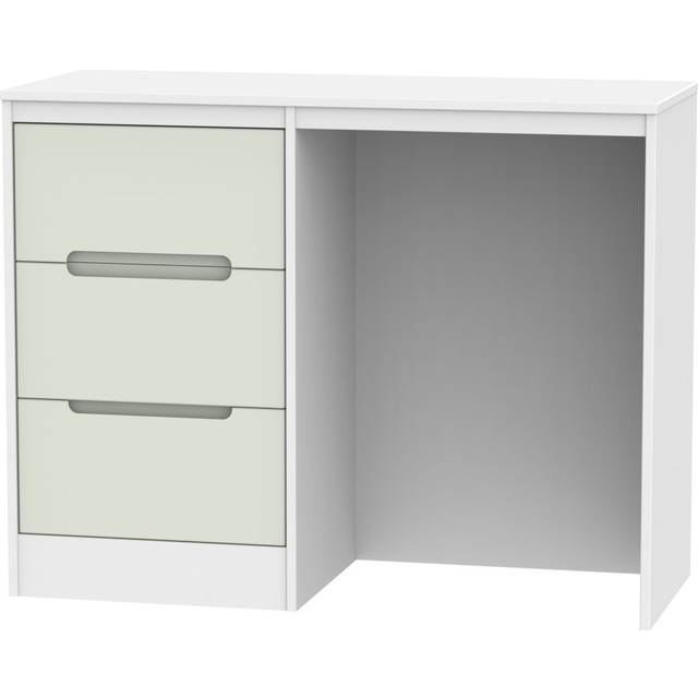 Fully Assembled Grety Dressing Table - White (78.8cm H X 93cm W X 41.5cm D)