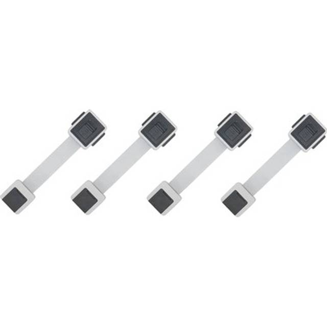 Child Proof Cabinet Locks, 4 Pack Baby-Proofing Door Locks