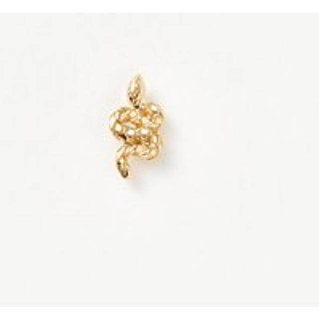 Fine Snake Single Stud Earring