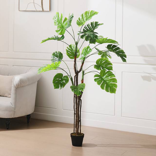 170cm Artificial Monstera Deliciosa Tree Tropical Artificial Plant Pot