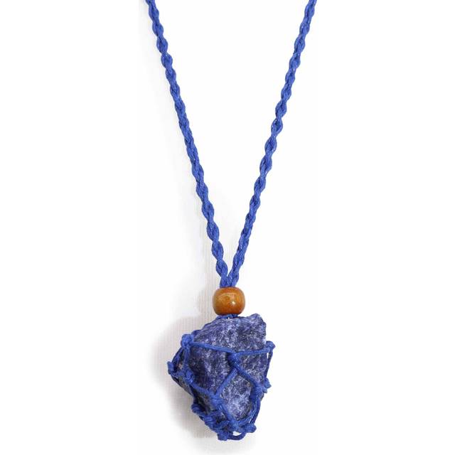 Gemstone Necklace Cord - Navy