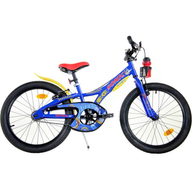"Dino Sonic Kids 20"" Wheel Bike - Blue/Yellow"
