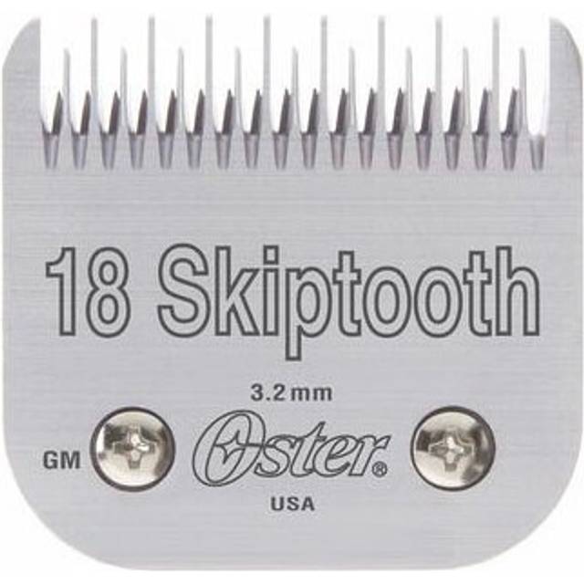 (Size 18 - 3.2 mm skiptooth) Oster Heavy Duty 97-60 Replacement Blades (fit Wahl & Andis too)
