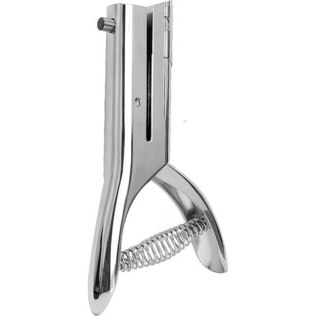Hole Punch 1/8 Inch, Heavy Duty Hole Punch, Paper Card Portable Handheld Long, 2 Inch Reach Deep (3Mm)