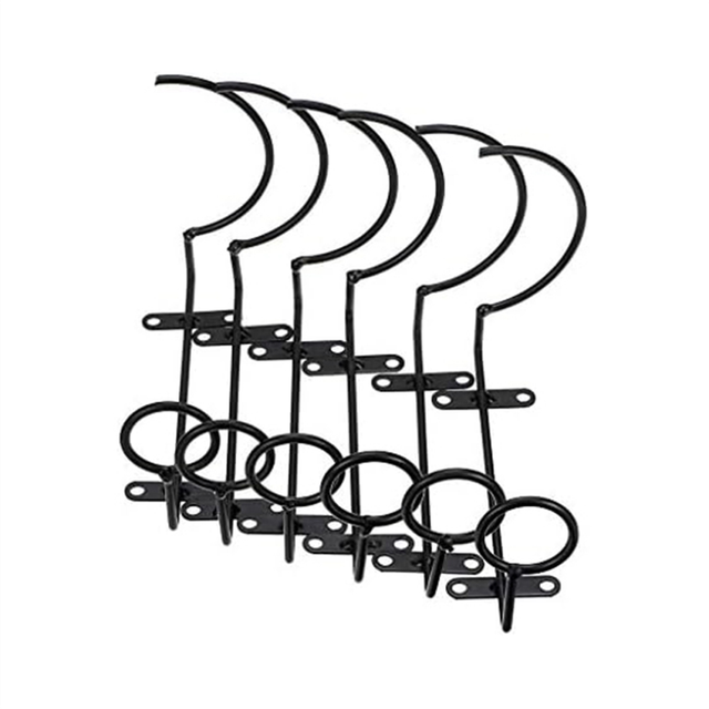 wine racks 6Pcs Wall-Mounted Wine Rack, Wine Bottle Display Rack, Metal Hanging Wine Rack Storage Rack for Storing Drinks/Bottles
