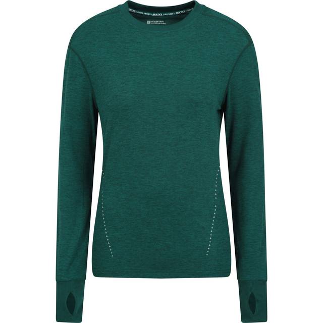 (16 UK, Dark Green) Mountain Warehouse Womens/Ladies Time Trial Running T-Shirt
