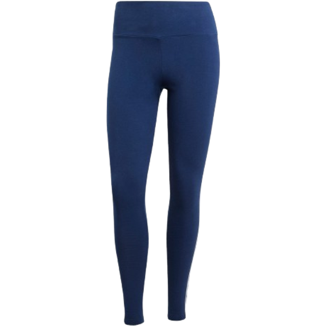adidas Originals Womens 3-stripes Leggings - Blue, Night Indigo, Size 2Xl, Women - 2XL