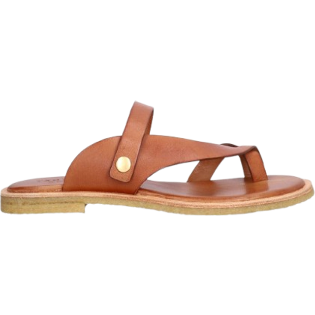 Billi Bi Sandal T7002 Dam Stl. 40 - Platta Sandaler Från Magasin - Cognac Calf 85 (40)