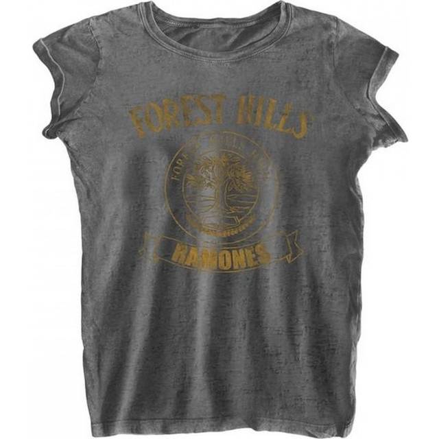 Ramones Womens/Ladies Forest Hills Burnout T-Shirt