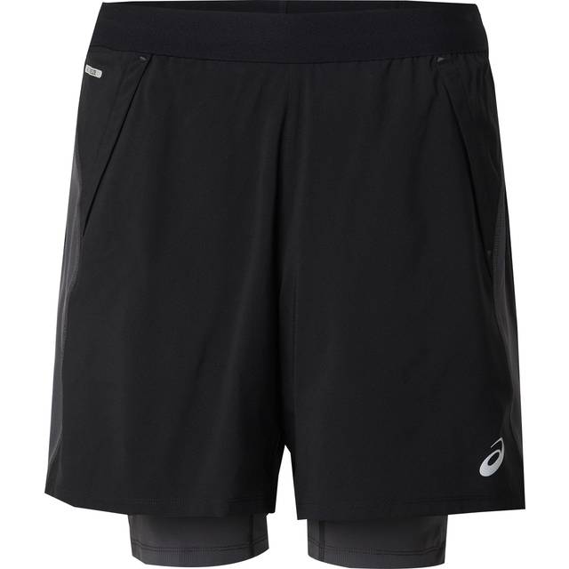 Asics Road 2N1 7In Short Performance Black/Graphite Grey - Performance Black/graphite Grey (XL)