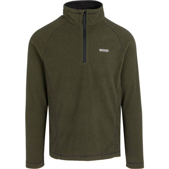 (3XL, Nephrite Green/Black) Regatta Great Outdoors Mens Montes Funnel Neck Fleece Jumper