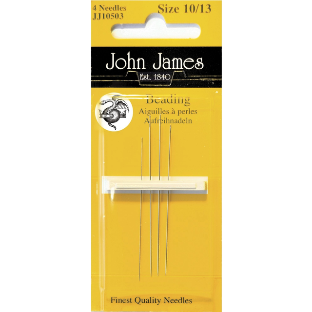 John James Pärlnålar Långa strl. 10/13 - 4 st.
