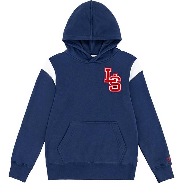 Levi's, Sweatshirts, male, Blue, 8 Y, Boys Prep Sport Hoodie in Navy