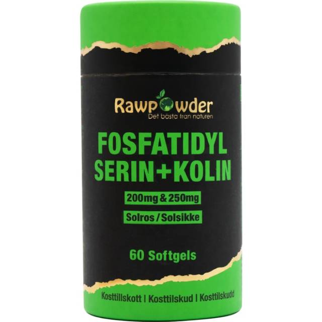 Fosfatidylserin 200mg + Fosfatidylkolin 250mg 60 Softgels - Rawpowder