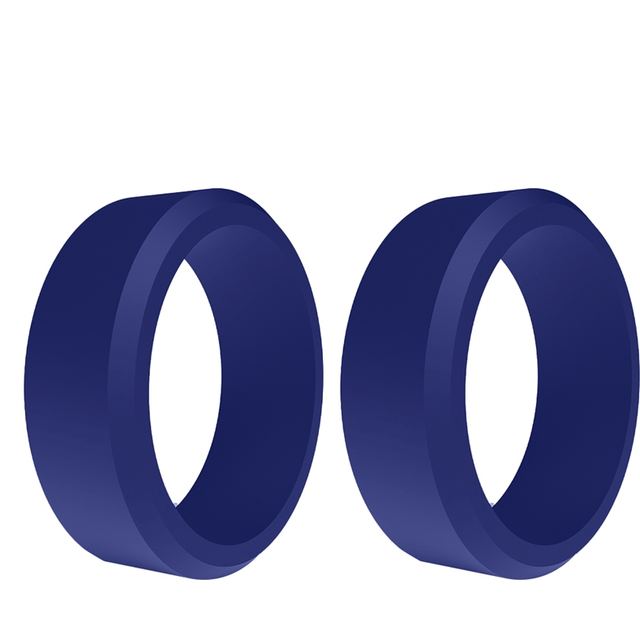 8mm Popular Men Women Silicone Cool Rings 7