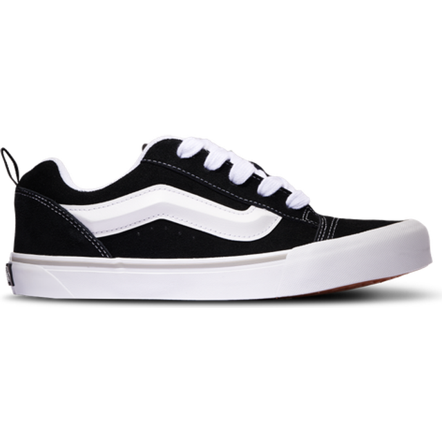 Vans Knu Skool Unisex Shoes - Black - Size: 4.5 - Leather - Foot Locker