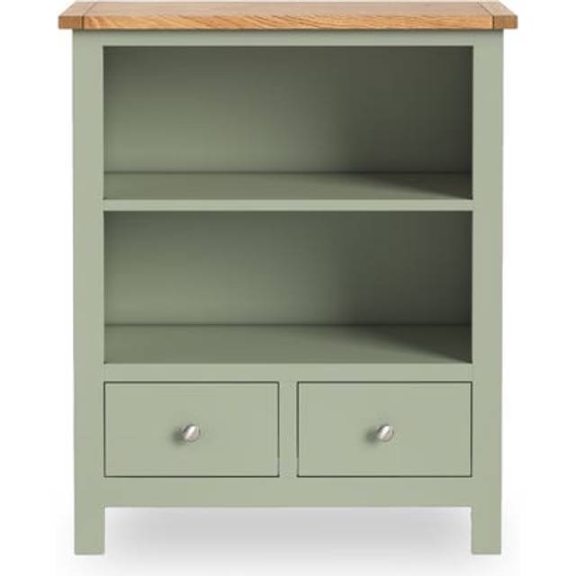 Bromley Low Bookcase - Sage