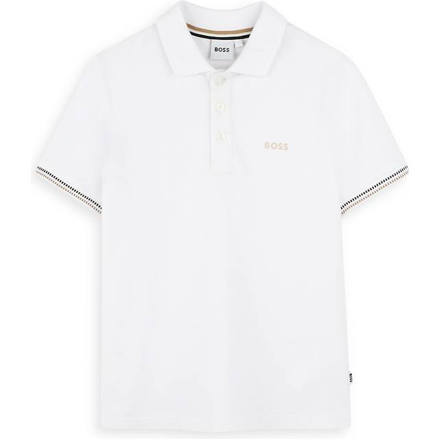 Polo Boss Kids - Bianco - 4A