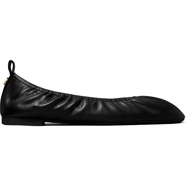 Tory Burch - Eddie 2.0 ballerina shoes - women - Leather - 8 - Black