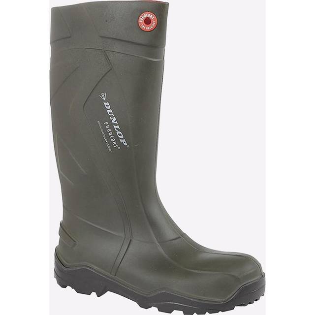 Dunlop w212 purofort safety toe cap steel midsole wellingtons boots