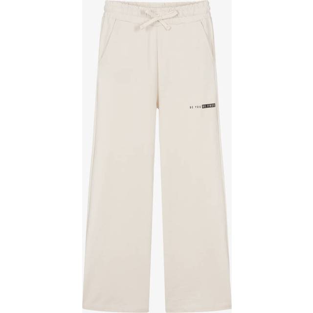 Ido Junior Girls Beige Cotton Joggers - 12 year