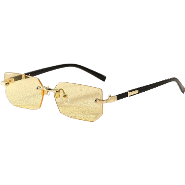 SHEIN 1pc Unisex Small Frame Fashion Frameless Y2K Style Summer Beach Driving Fashion Glasses Beach Accessories Glasses Shades Looks Street Style And Suit F