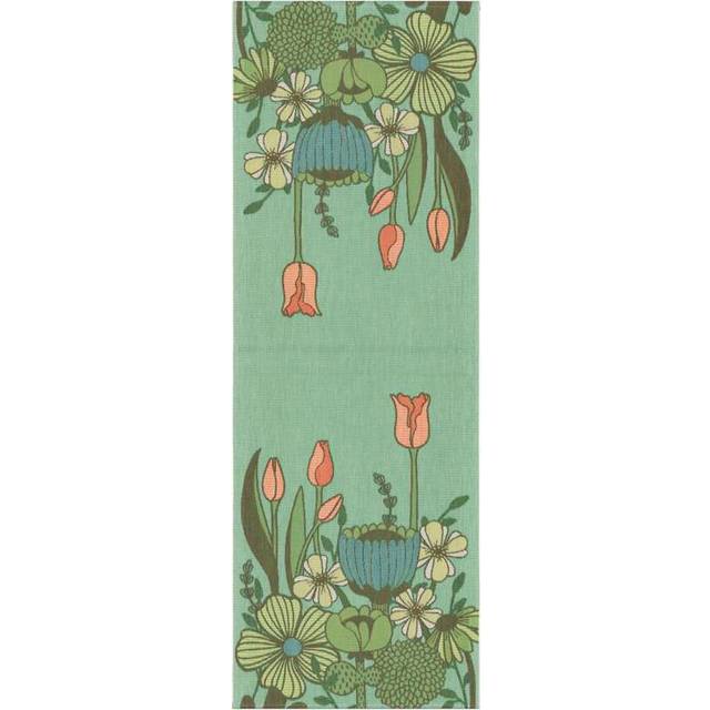 Ekelund Linneväveri Soft Green table runner 35x100 cm Green