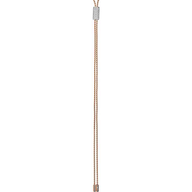 Fope 18ct Rose Gold 1.06ct Diamond Aria Lariat Necklace
